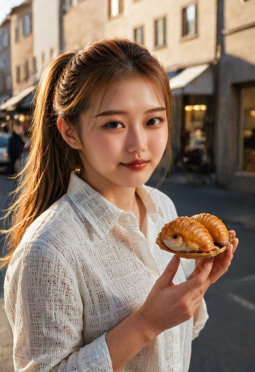 katsuse_rin's tweet photo. たい焼き、頭からいく派です。
この前の夕方、光がきれいで一枚撮ってもらった。
今夜は久留米。しっぽまで粘る展開になったらうれしいな🚴
#今日の一枚 https://t.co/hHEqK9UuI1