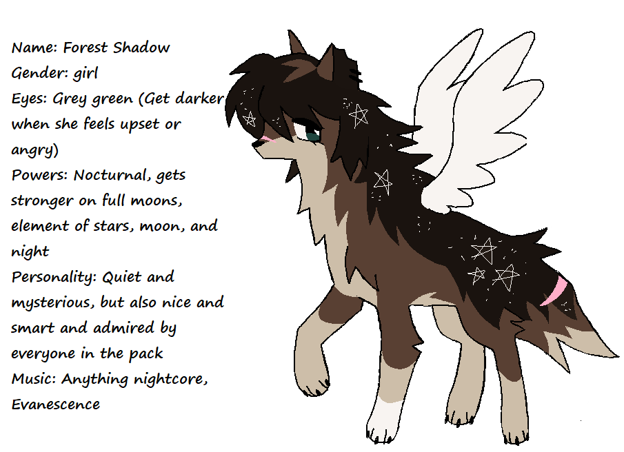 lynimbus0's tweet photo. here is my #wolfstory OC please dont steal or trace...shes not overpowered at all guys dont call her a mary sue D: https://t.co/xtv8F9iH2L