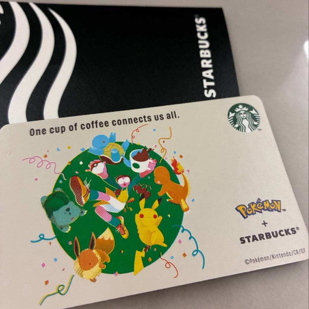 huwarishu's tweet photo. ポケモンスタバカードかわい！
ハーブのパンもレモン味おいしかった
ありがとう。 https://t.co/tBLC6soEjf