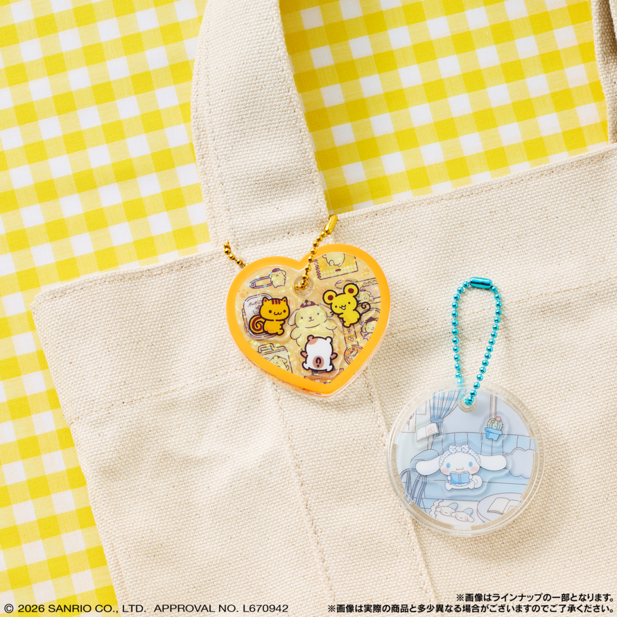 candytoy_c's tweet photo. ／
サンリオキャラクターズ きゃらシャカ☆チャームグミ
10/26（月）発売決定🍀
＼

チャームは全15種♪今年周年のキャラクターはハート形のスペシャルデザイン！
グミは全10種でイチゴ味とマスカット味♪

詳細はこちらから👉
https://t.co/UvMls52M8m

#サンリオ https://t.co/y351upu8iH