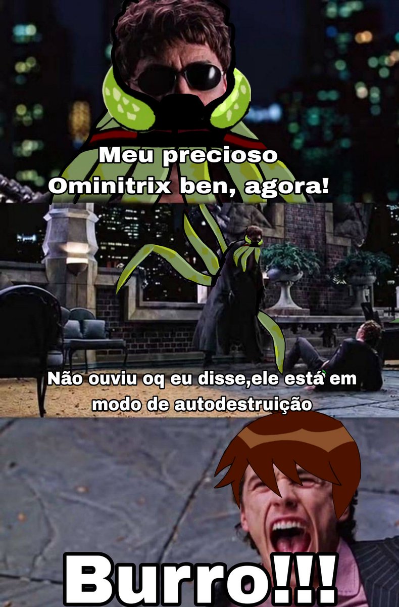 Rissy110706's tweet photo. Fiz minha versão de Ben 10 https://t.co/pTNYhxyLv4