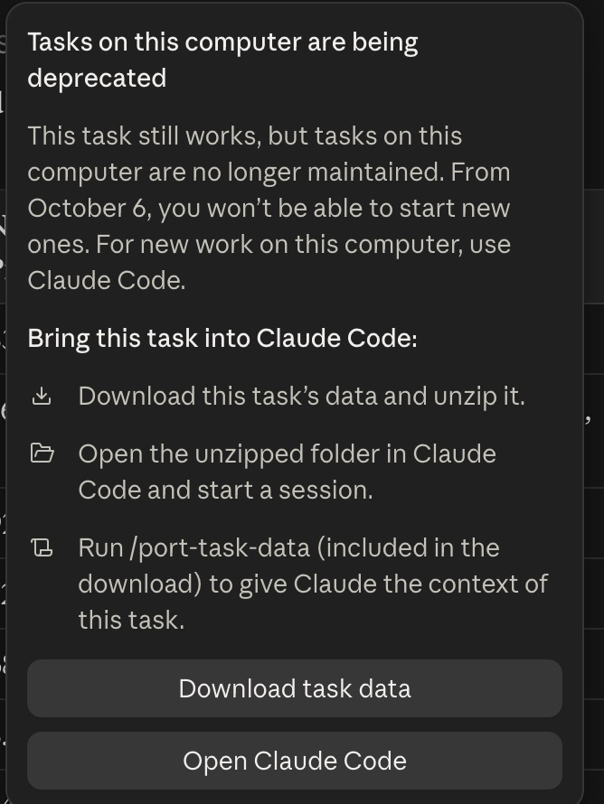 LMJCFO's tweet photo. @claudeai i have scheduled tasks and workflows that depend on local files plus the use of operating my chrome browser. how will this change impact these? https://t.co/ZG06tqmg0T