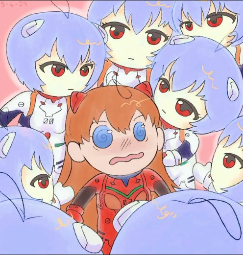 DancingWithEvas's tweet photo. Goodnight Baka Force! Behold, the Rei Cuddle Puddle!
See y'all tomorrow! https://t.co/Mnr1gbZxnZ