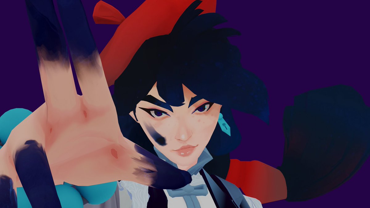 Mrpyromaniatic's tweet photo. violet save me #deadlock #violet https://t.co/XNV93iA6p3
