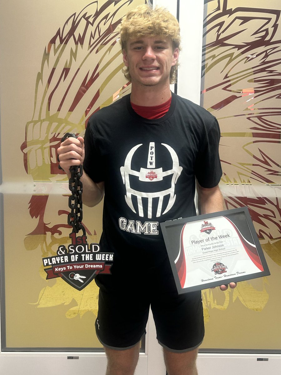 ParkerJ0hnson7's tweet photo. Player of the week 
1st and Sold player week.. https://t.co/9578P1YKpW