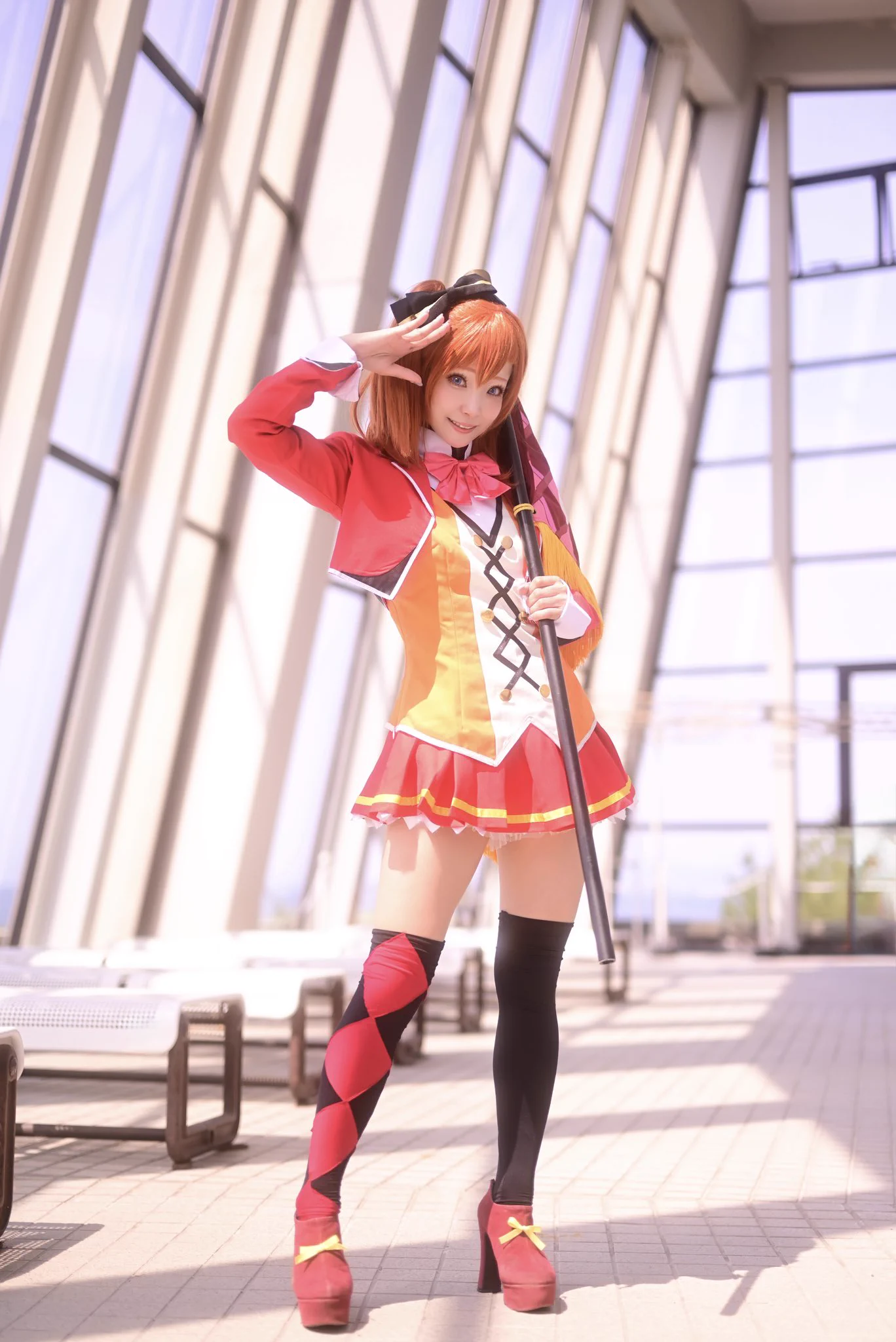 SUNNY DAY SONG 高坂穂乃果 コスプレ ななる🍠 on X: 