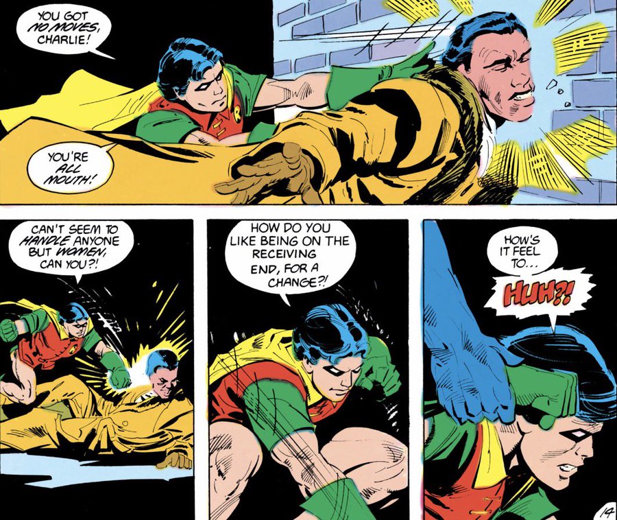 mkmann13's tweet photo. @PhilitheGamer @deardenism Yeah, all the times men in the 80s dunked on him saying he was “out of control” was him delivering Justice to men who beat on women. He’s always respected women and been impressed with strong women too https://t.co/dvqtRJ4rog