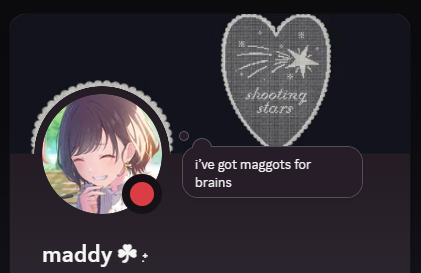 madberrys's tweet photo. i completely forgot that the banner was gonna look completely different on mobile/pop-out than in the preview here. but is this aura or no lmk that border was way too annoying to recreate in resolve https://t.co/kP5b6OKBqc