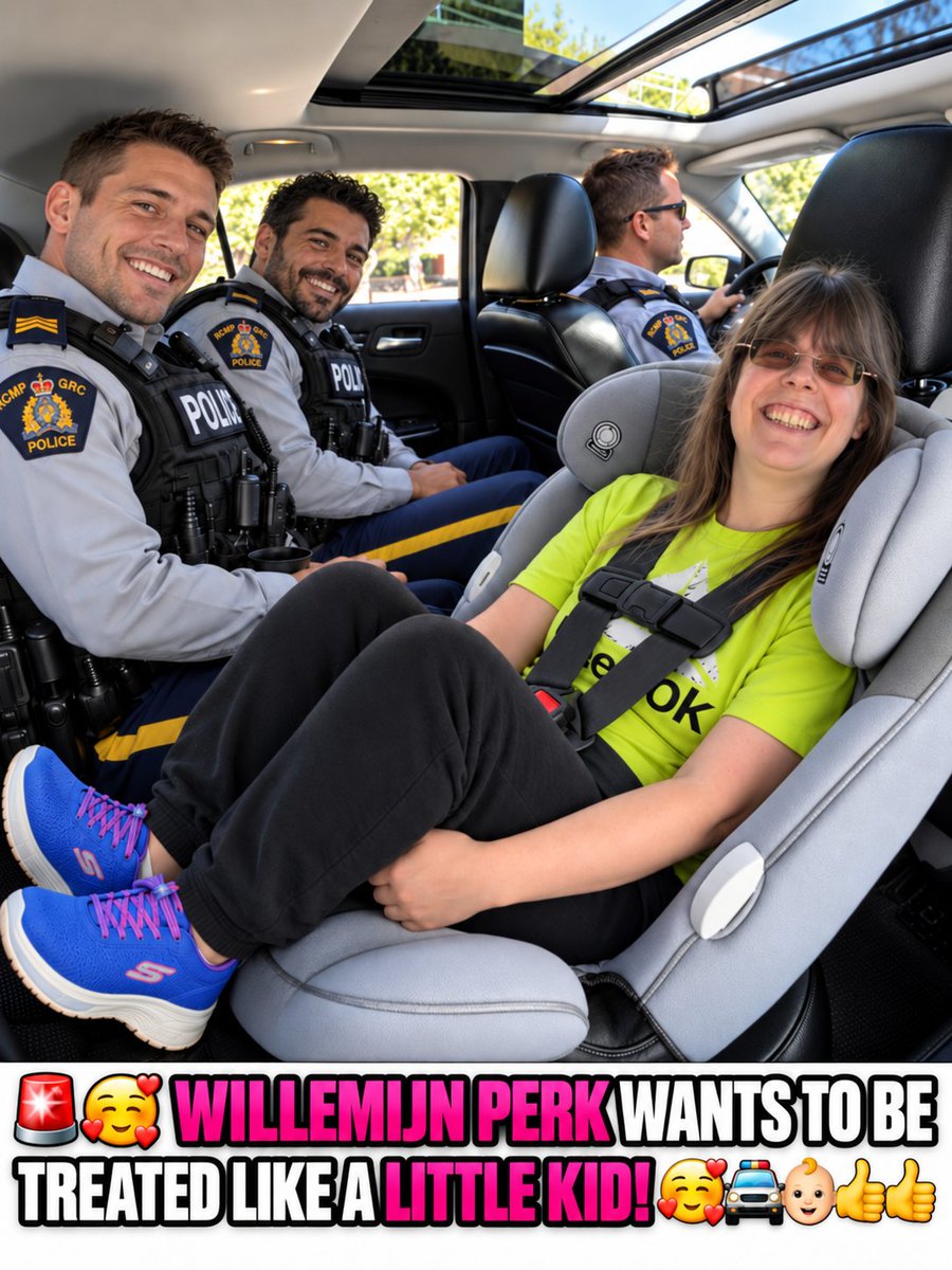 WPWP20261's tweet photo. 🚨 MY COPS!!! STRAP ME INTO A BABY SEAT!!! 🚨 And definitely sit with me like this! 😁👍👍 I would absolutely LOVE IT! ❤️❤️🥰🥰❤️❤️

#LangleyRCMP #RCMP #BCRCMP #Police #Cops #PoliceOfficer #Langley #LangleyBC #Willowbrook #Cloverdale #SurreyBC #BritishColumbia #Canada ❤️🥰🚔 https://t.co/TO1tIqSNhF