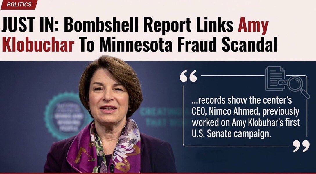allthewayjumper's tweet photo. @RealJMPeterman @amyklobuchar @SenAmyKlobuchar @amyklobuchar Is a lackey of the DSA socialists. Bought and paid for by the Billionaires Democrats claim to hate. https://t.co/okpimbqBuy
