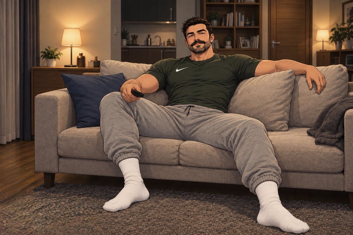 gayimevet's tweet photo. Erkeğin dizinin dibinde oturup beyaz çoraplı ayaklarına masaj yapmak… 😍🙈 https://t.co/aYIUgTpsx5
