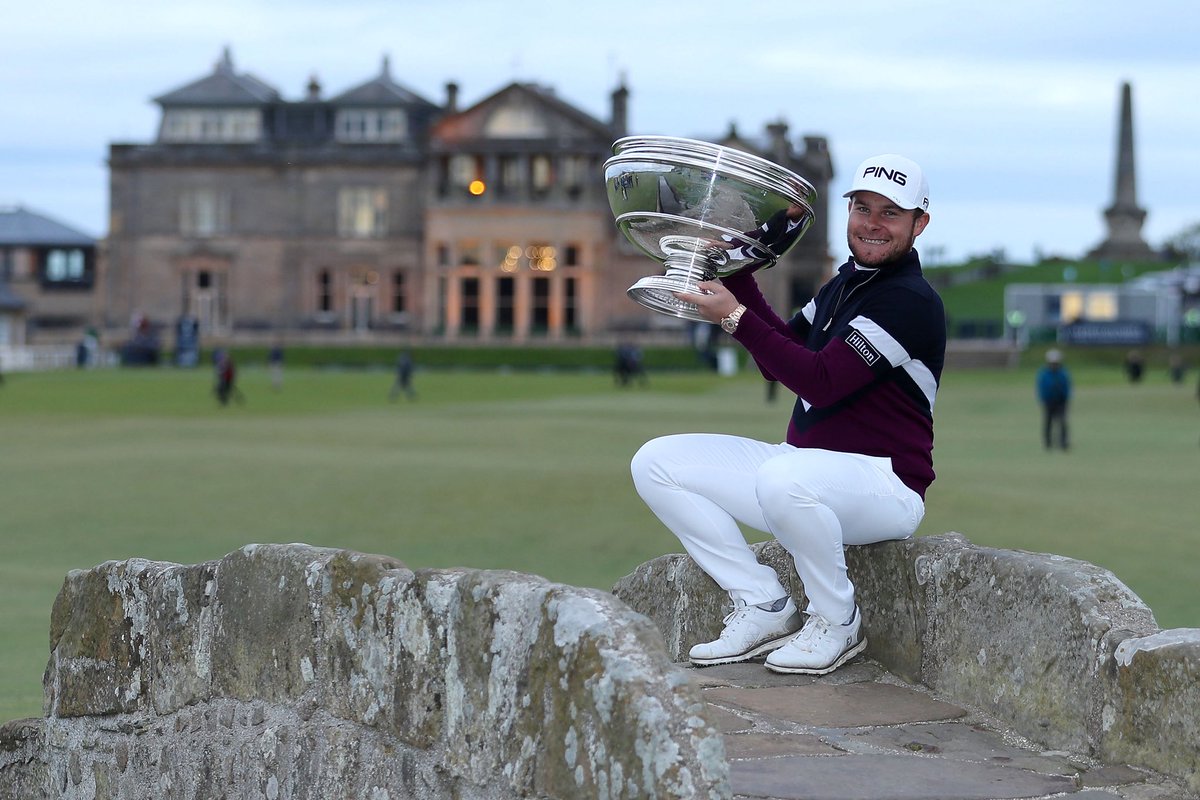 markmac14's tweet photo. Three time champion. 🏆🏆🏆

@dunhilllinks @TyrrellHatton https://t.co/OZTCx6Fc5k