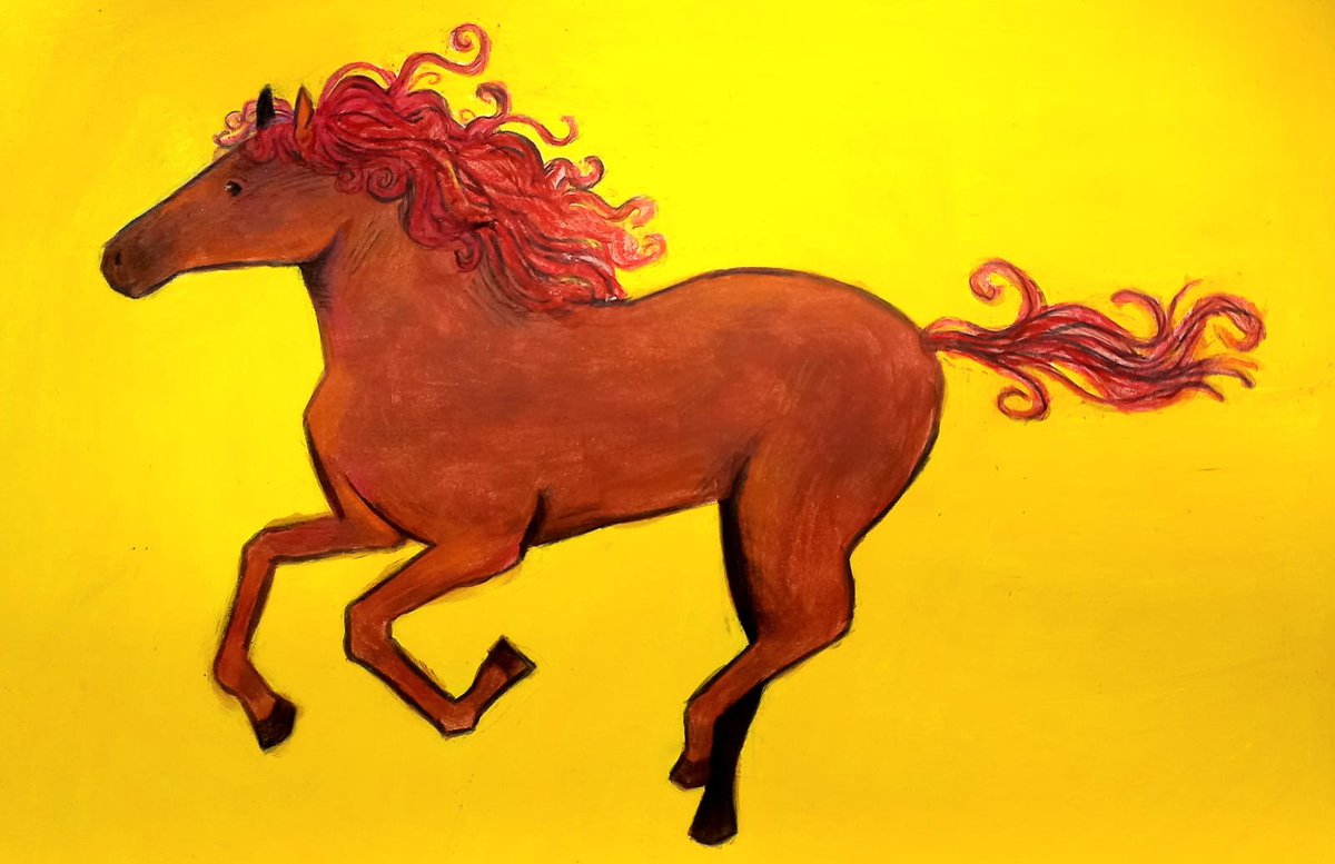 pawsomeorgasm's tweet photo. 🐎 #art https://t.co/bdTNKyvhR9