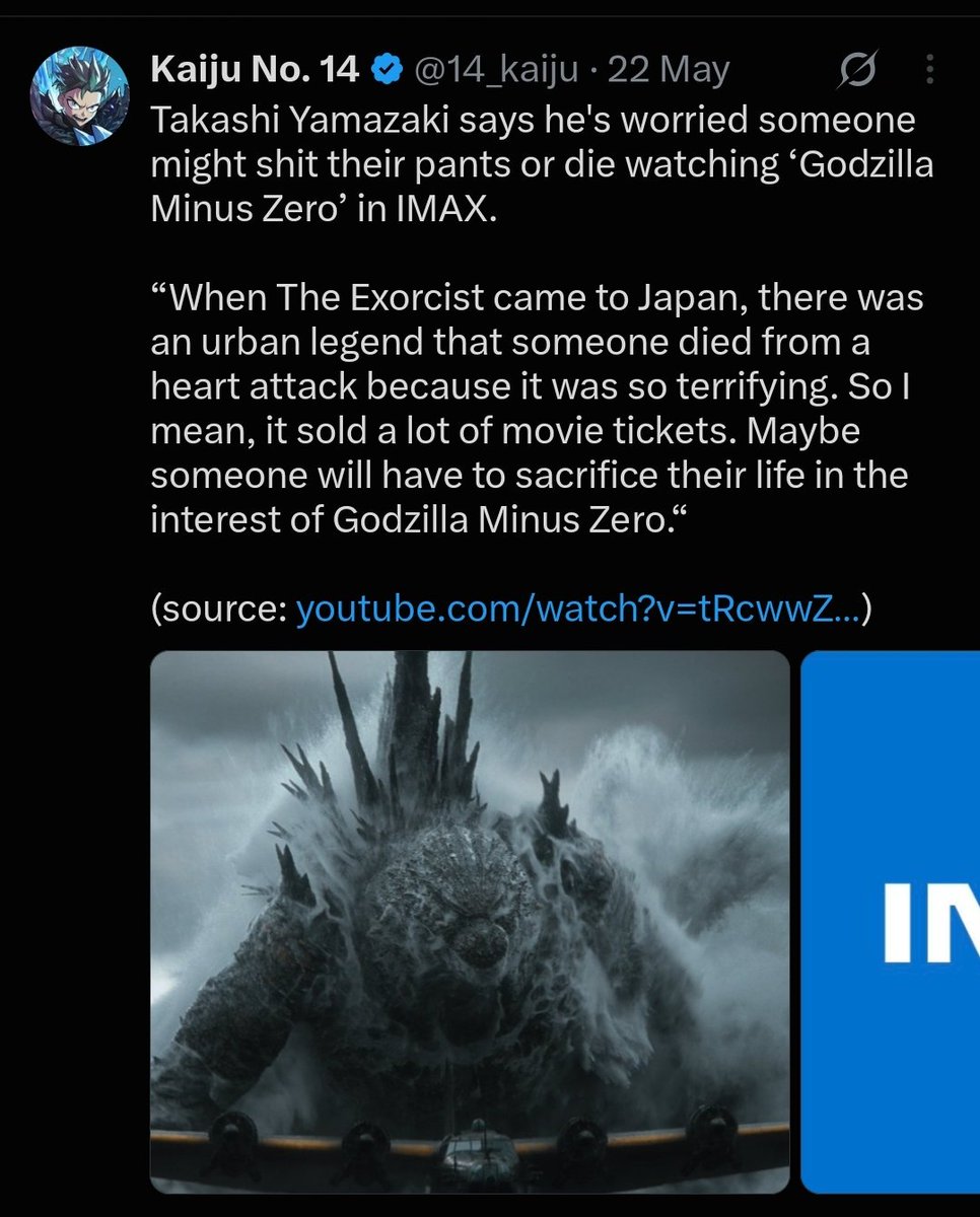 GojiraBrine's tweet photo. @14_kaiju @filmiliarface HE WASN'T KIDDING 😭 https://t.co/strpxjggLl