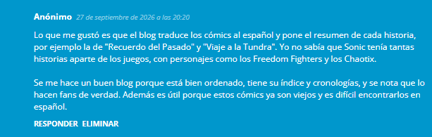 RobiRod12's tweet photo. Me pone muy contenta cuando recibimos este tipo de comentarios la web de Sonic Sunset.

Son un recordatorio consciente de que mi nivel obsesivo de organización es útil para las personas. Cada minuto que pasé creando e implementando nuevas ideas en el blog valió la pena. https://t.co/7AxtDL0kgv
