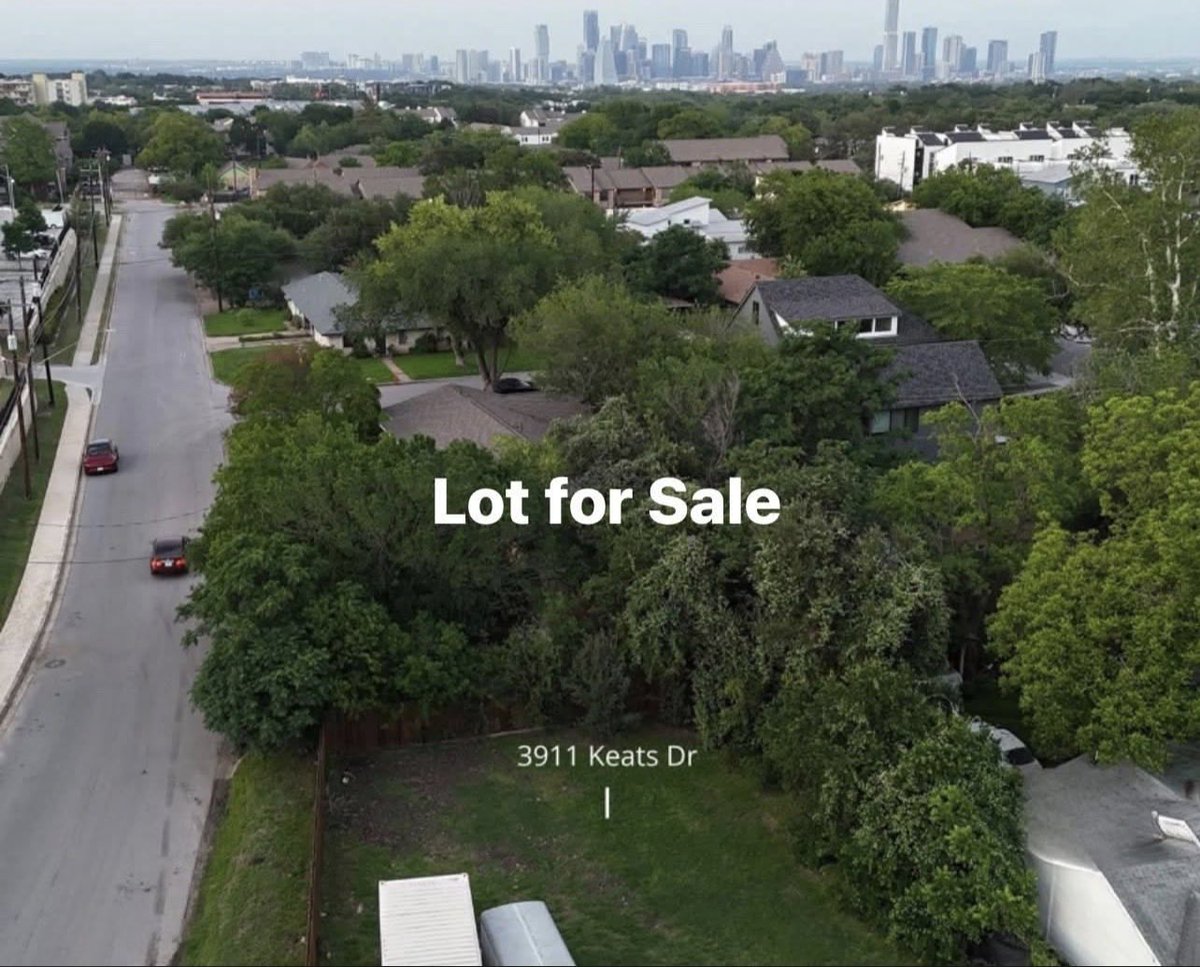 Jeffmccharen's tweet photo. Lot For Sale in 78704
3911 Keats Dr
$315,000
Incredible opportunity to build in the highly sought after 78704 - and priced to sell! Prime location!
We are glad to help!
Jeff & Renee McCharen
Realtors ~ Team Price
512-779-5893
#landforsale #realtor #lotforsale https://t.co/l9flTEUacB