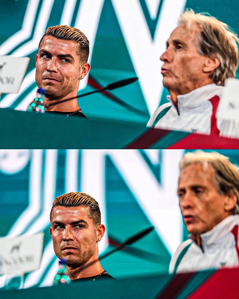OficialSala12's tweet photo. Jorge Jesus teria ido até o aeroporto para evitar que Cristiano Ronaldo deixasse a concentração da Seleção Portuguesa.

JJ foi junto com o Presidente da Federação Portuguesa.

Cristiano não mudou de ideia. https://t.co/6UAy1mwxll
