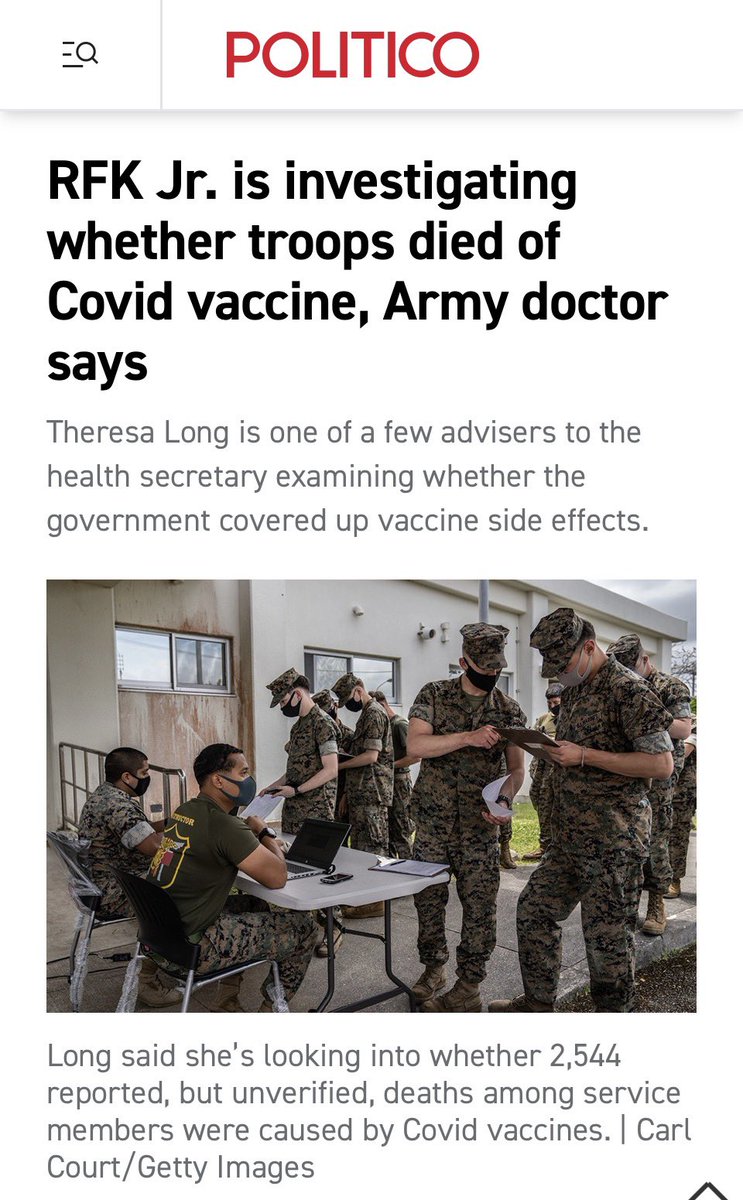 LTCTheresaLong's tweet photo. ARE YOU TRYING TO INTIMIDATE ME FROM CONDUCTING MY INVESTIGATION/INQUIRY?

Why is a member or members of the Senate Armed Services Committee blocking my promotion to Colonel?

Is this whistleblower reprisal by US Senator(s) against a US Army officer for making protected communications regarding the health and safety of our servicemembers?

Is there any connection to the death threats, harassment, etc. I have endured?

Is this weaponization and abuse of their position on behalf of pharmaceutical companies, of which they may have conflicts of interest? 

Do the American people whose sons and daughters came to serve in the military have a right to know my findings without Senators trying to intimidate and punish me for conducting a Secretary of HHS directed investigation? 

I came out as a whistleblower to protect our servicemembers from the UNLAWFUL vaccine mandate.  In April 2025, Secretary Robert F. Kennedy Jr. and SECWAR Pete Hegseth appointed me as the investigation/inquiry officer to look into our health surveillance system to include vaccine adverse events reports submitted on over 55,000 , including 2,544 deaths, of individuals identified as servicemembers.  

@realDonaldTrump 
@SecKennedy 
@SecWar 
@infantrydort 
@samosaur 
@TuckerCarlson 
@GenFlynn 
@annvandersteel 
@SenBlumenthal 
@RogerWicker 
@SenRonJohnson 
@SenRandPaul 
@SenJackReed 
@SenatorFischer 
@SenTomCotton 
@SenatorRounds 
@joniernst 
@DanSullivan_AK 
@SenKevinCramer 
@SenateRickscott 
@Tubertracker 
@SenTedBuddNC 
@SenEricSchmitt 
@SenatorBanks 
@TimSheehyMT 
@SenAshleyMoody 
@JeanneShaheen 
@gillibrandny 
@SenRichardBlum 
@SenMazieHirono 
@SenTimKaine 
@SenAngusKing 
@SenatorWar20568 
@SenGaryPeters 
@SenDuckworth 
@SenJackyRosen 
@SenMarkKelly 
@SenatorSlotkin