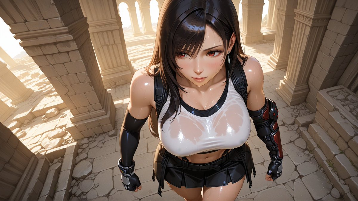 x17AI's tweet photo. Tifa Lockhart 
Final Fantasy
 #TifaLockhart   #FF7 https://t.co/5ifxavmt2S