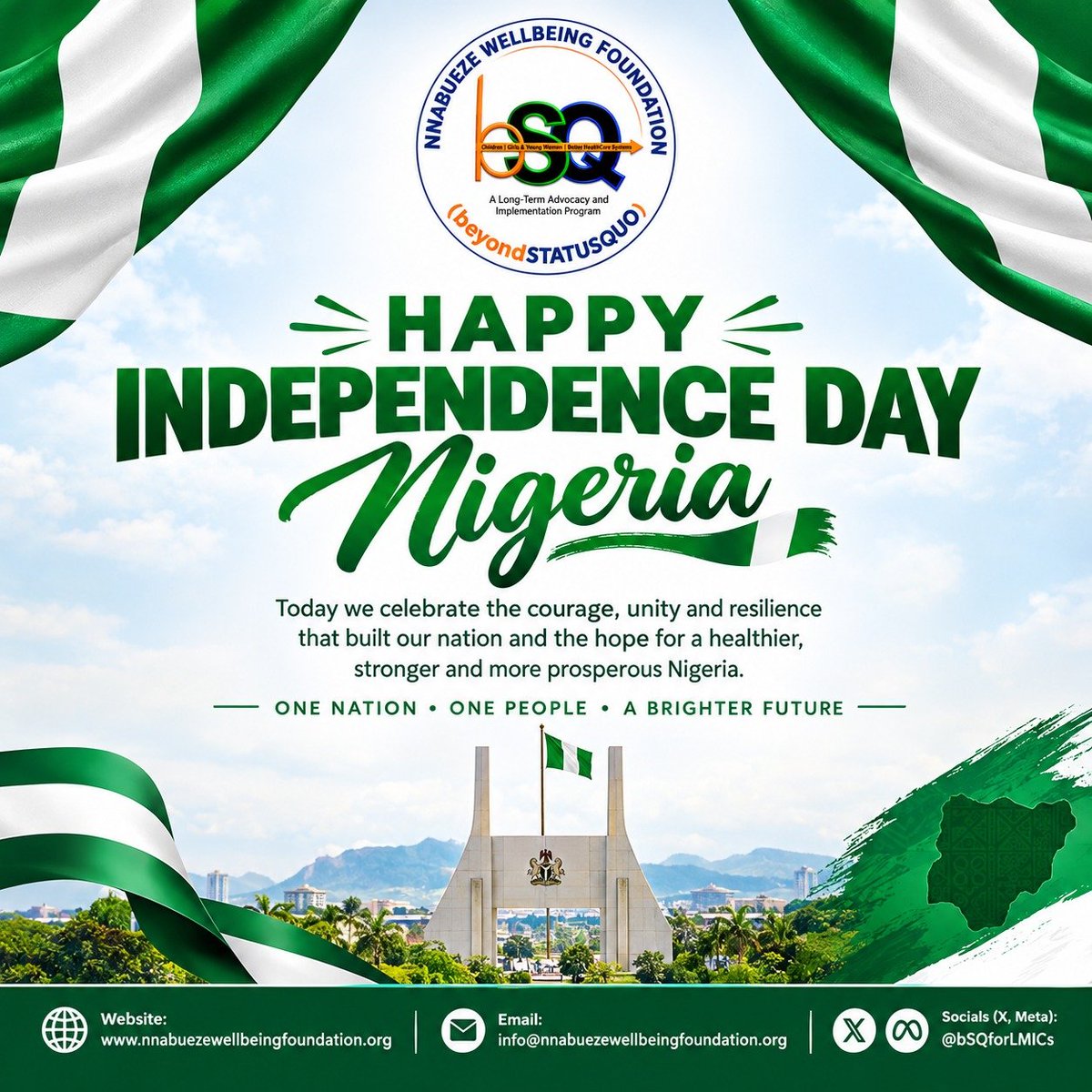 bSQforLMICs's tweet photo. Happy celebrations, Nigeria https://t.co/eNtoBTCMrP