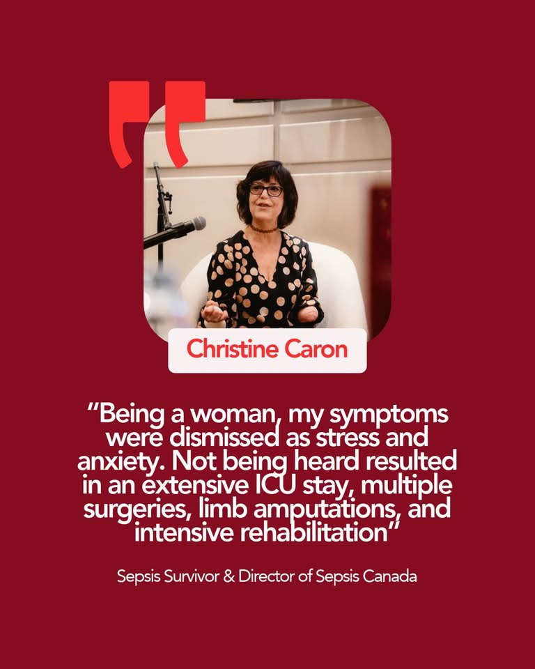 cmpcaron_caron's tweet photo. Not being heard can have devastating consequences, and highlights an important distinction in the gender health equity gap conversation. There is a problem. #SepsisResearch #AwarenessSavesLives #SAM2026 #SepticShock #SepsisCanada #MedX #Sepsis https://t.co/zHzxaaSaWn