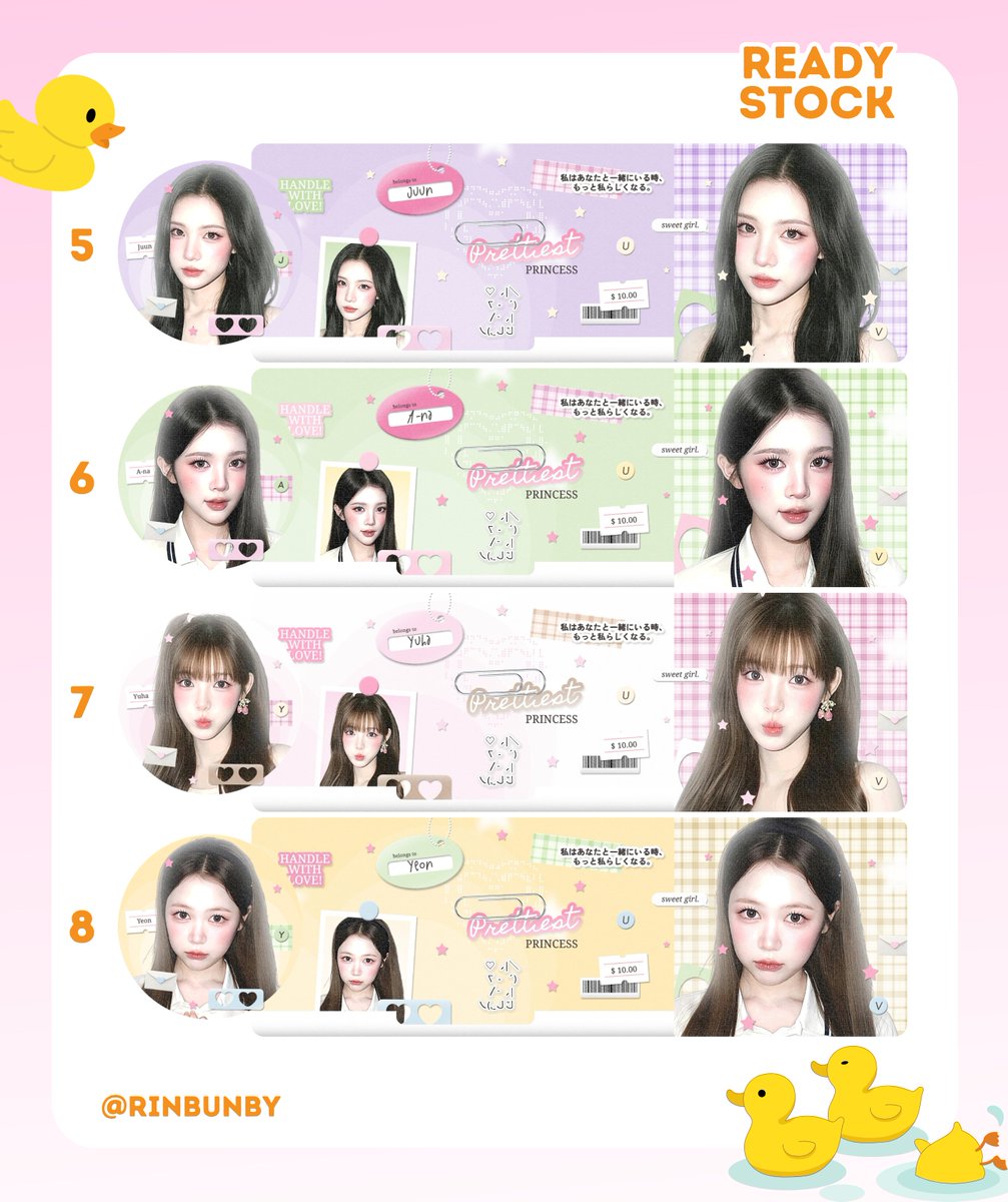 rinbunby's tweet photo. help repost thankyou! 

  haii shera membawa 8 ready stock layout cantik h2h⭐🥢dengan harga https://t.co/kKiNaXRSvF free retext juga yap <3 

Carmen Stella Ian jiwoo juun a-na yuha Yeon #bealanja https://t.co/O0Vt1uz0ps