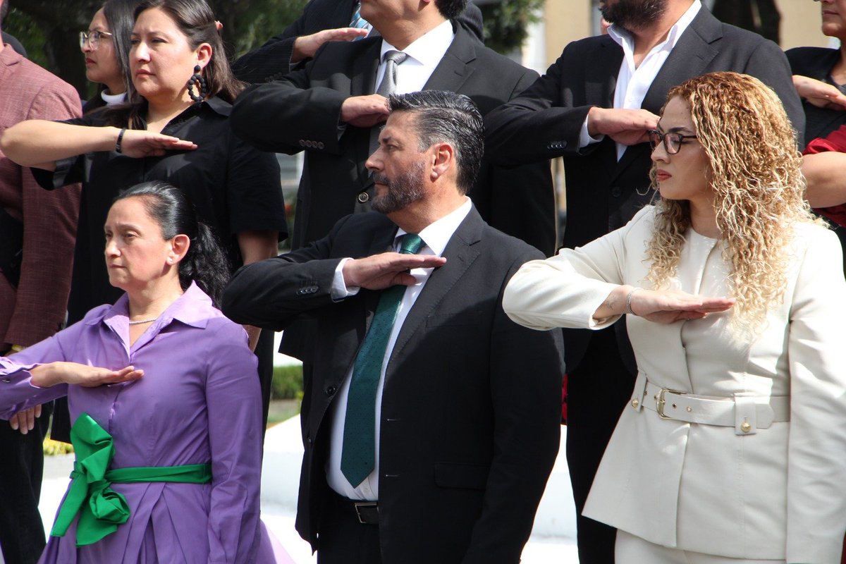 trielecpue's tweet photo. ➡️ El Pleno del #TEEP acompañó al @INE_PUEBLA en el inicio formal de los trabajos del 𝗣𝗿𝗼𝗰𝗲𝘀𝗼 𝗘𝗹𝗲𝗰𝘁𝗼𝗿𝗮𝗹 𝗙𝗲𝗱𝗲𝗿𝗮𝗹 𝟮𝟬𝟮𝟲-𝟮𝟬𝟮𝟳. https://t.co/raQImDl1uh