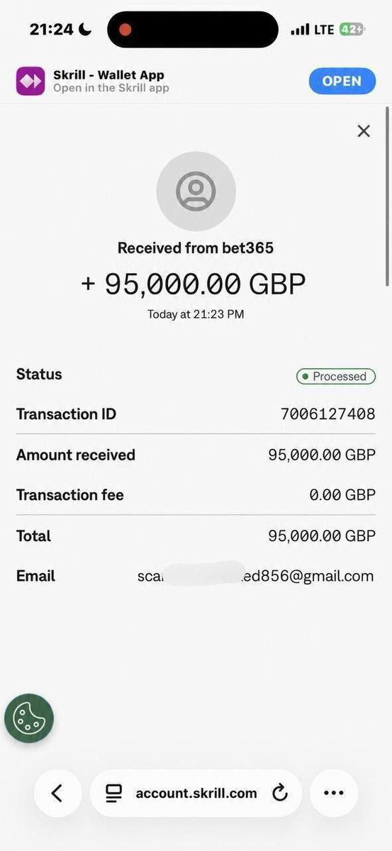MichTipster's tweet photo. 💰No matter where I am, no 
matter what I do, the fixed match always 
bring huge profit for me 💻
 
… 97,500.00

This withdrawal I think it’s
 a way to end the day👀
Click the link in my bio to join free telegram group https://t.co/NDuJKiBk6o