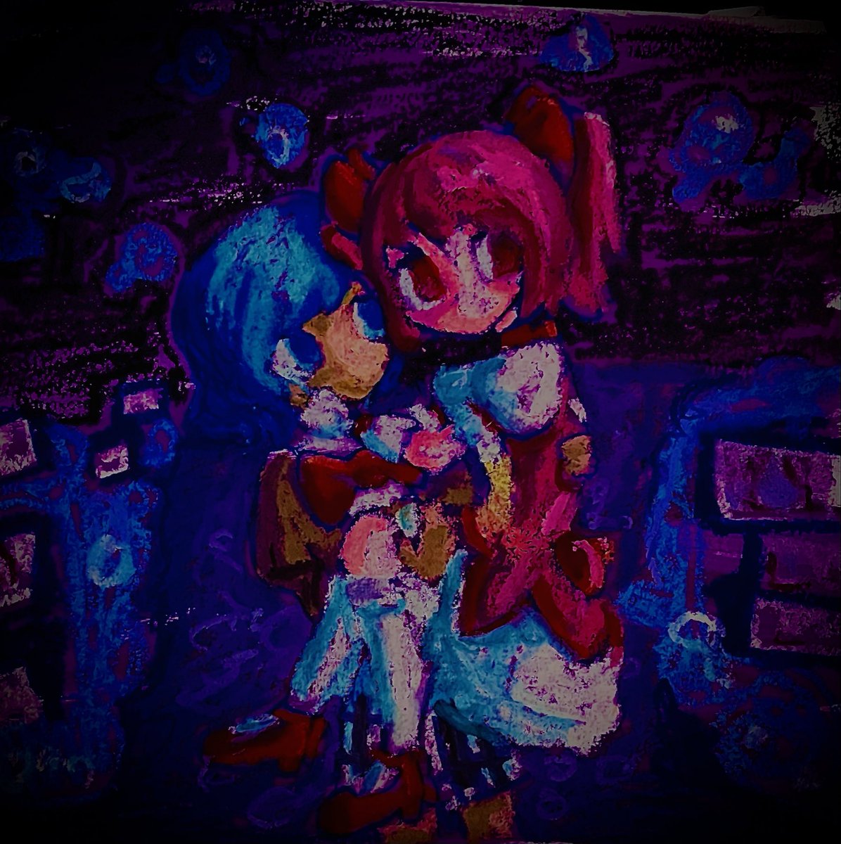 crayonsharpen's tweet photo. madosaya for the soul

losely inspired by if madoka made a contract instead of sayaka after mami’s passing https://t.co/s9m82ZokDR