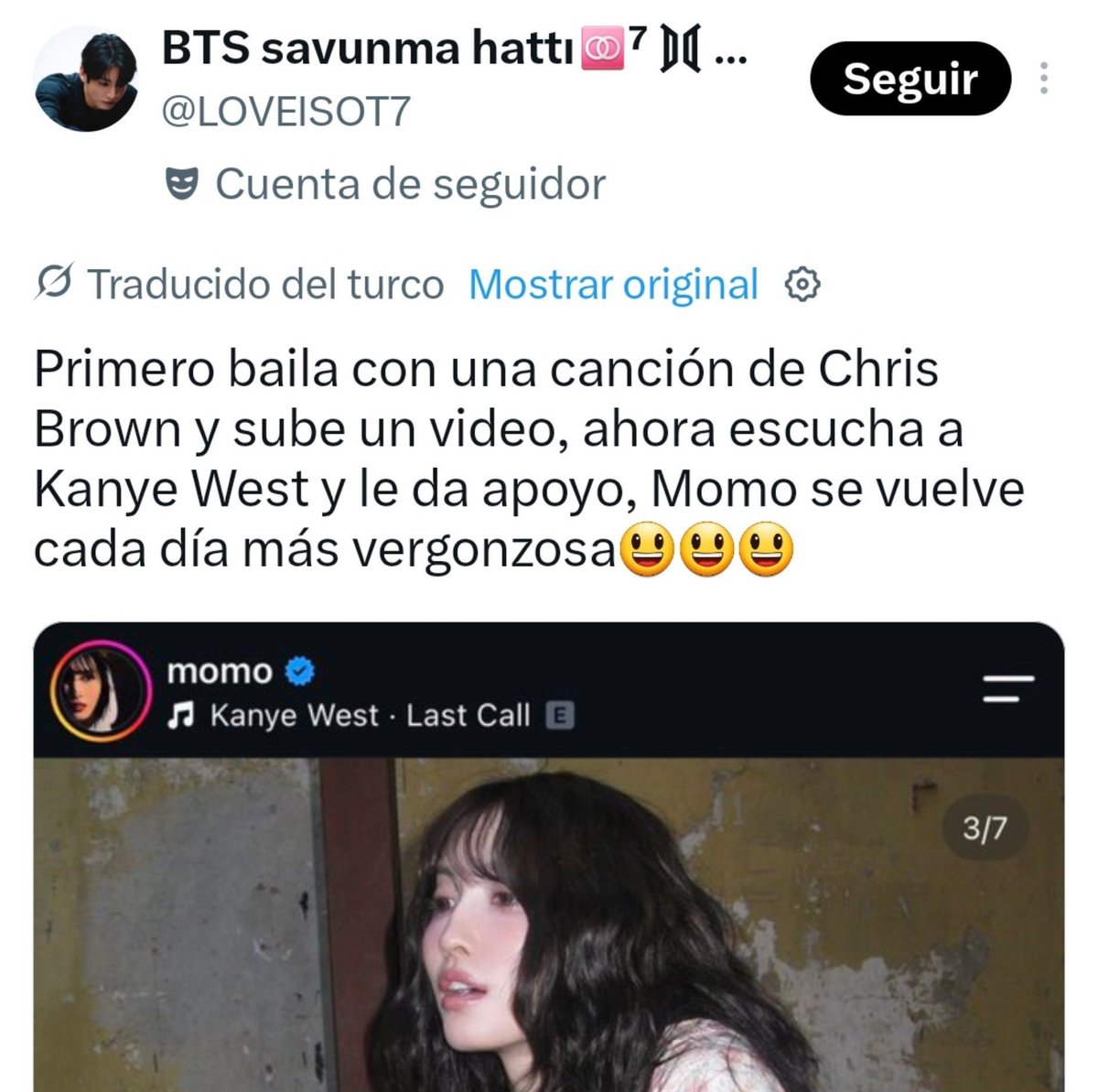 Strbaepink's tweet photo. @twicecoore AYUDAME NIÑA guiandote de una cuenta fake + las pruebas, para defender a tus nulas con más controversias que credits https://t.co/AR4wMU3w0x