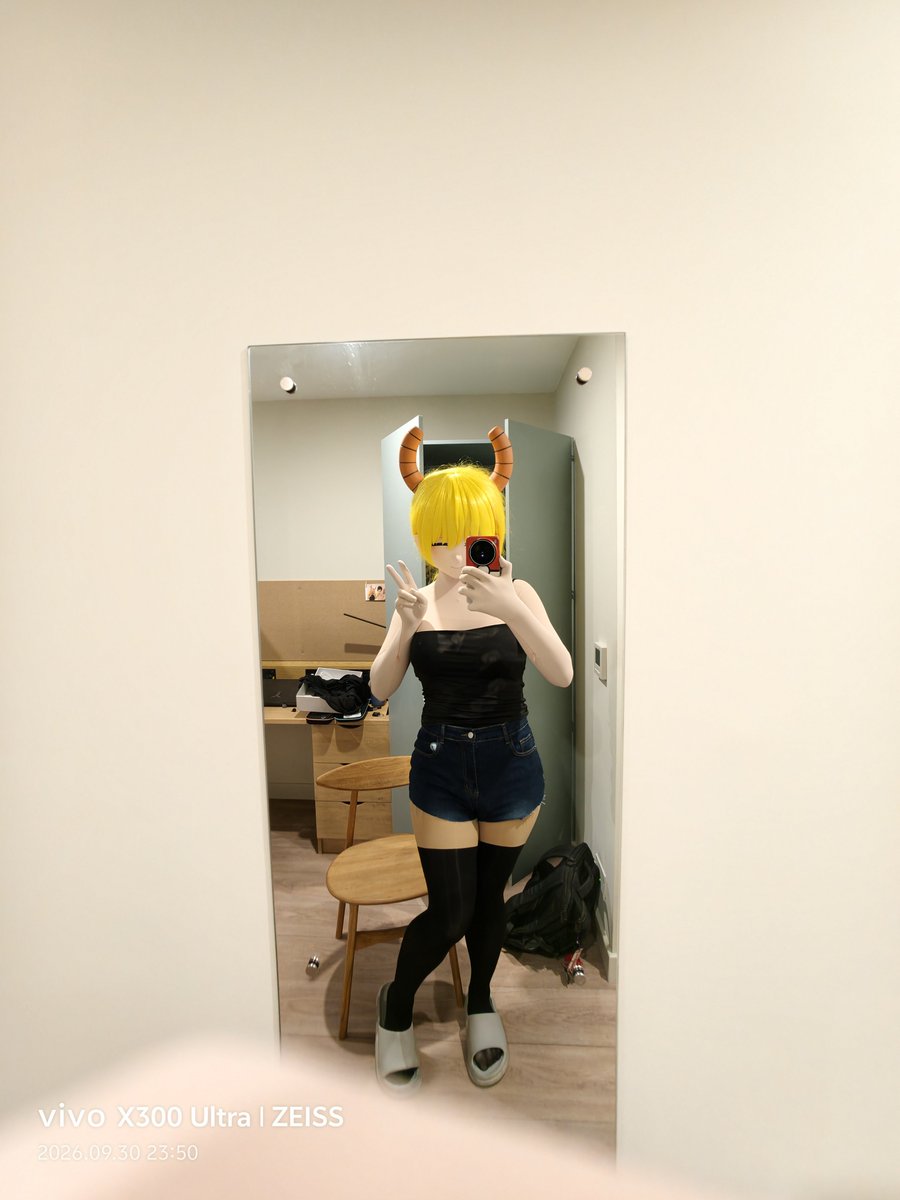 AW3531539183's tweet photo. 在宿舍悄悄变成大姐姐龙~
#kigurumi #着ぐるみ #小林家的龙女仆 https://t.co/UnY4mvTYJc