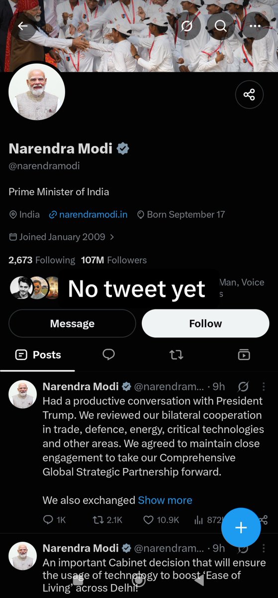 garvit_sethii's tweet photo. The entire world is talking about the Indian pilot Smit Machchhar who saved the plane from co pilot (terrorist), including heads of states, yet our MEA, Jaishankar and Modi haven't even bothered to tweet about him. 🤡

At least take this opportunity to improve India's global image. Even when India is finally getting some positive PR, our babu mantri are sleeping like fools!