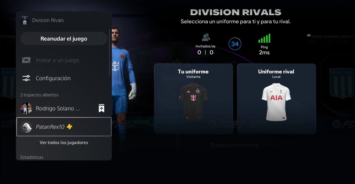 rodriisolanoo's tweet photo. “Voy a jugar un rato al FC27 para desestresarme y divertirme”

El Rival que me toca: https://t.co/UVpiOeNmGr