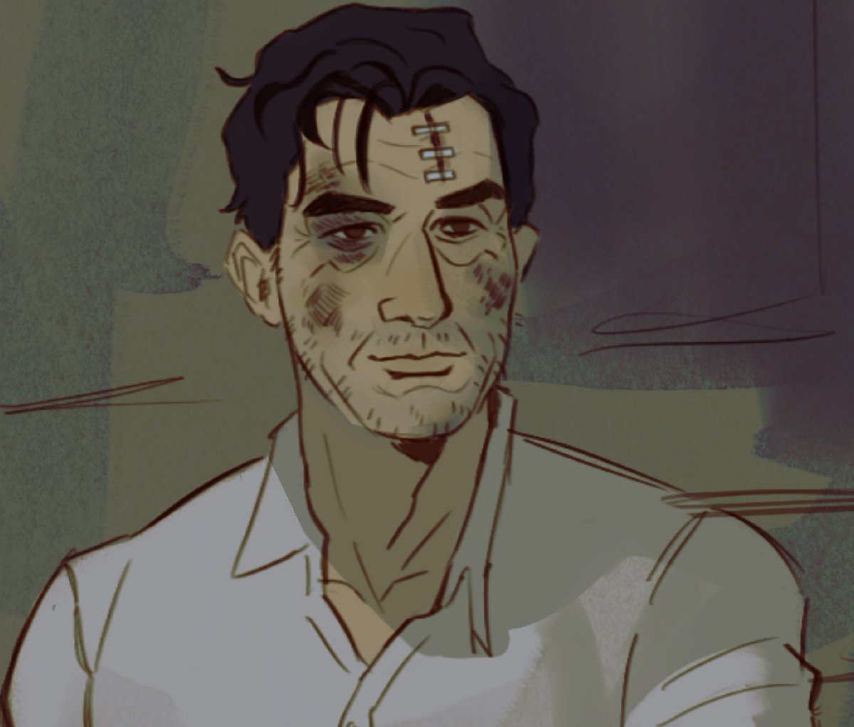 captainquaill's tweet photo. Scene from a fic.. I am cringe but I am free https://t.co/kyOm0D180a
