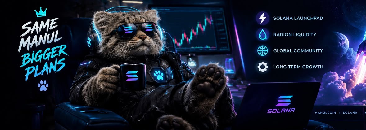 manulcoin1's tweet photo. We’ve been cooking behind the scenes… 👀🐈‍⬛
New look. New chain. Bigger plans. 

ManulCoin is now moving to Solana.🪙
Same Manul. Same vision.
Just a whole new playground.

We’re just getting started. 🐾
$MANUL is coming. 

Telegram: https://t.co/qEeMpCnK2e
@solana#manulcoin https://t.co/3hK57NSj2H