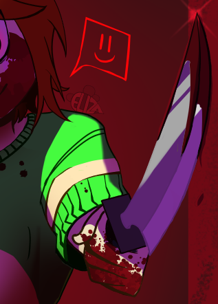 Lizahbeeh's tweet photo. You are feel filled with determination...
#undertale #chara #fanart #wip https://t.co/KzD8BYLv0f