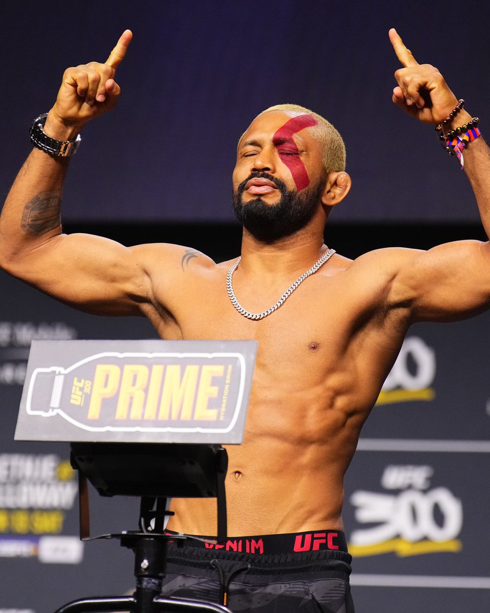 The mark of the ‘God of War’

@​Daico_Deiveson plans to impress in the co-main event at #UFC332!

[ OCT 3 | LIVE at 8pmET on @​ParamountPlus and @​CBS ] 
 [📷](