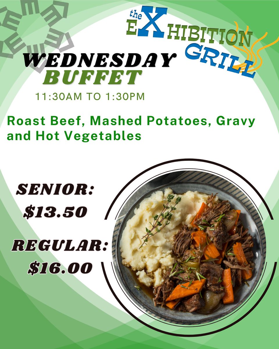 lloydexh's tweet photo. Slow-Roasted Beef with perfectly paired sides. You will want to wear your comfy pants for this one! https://t.co/K1wo4mkZ3T