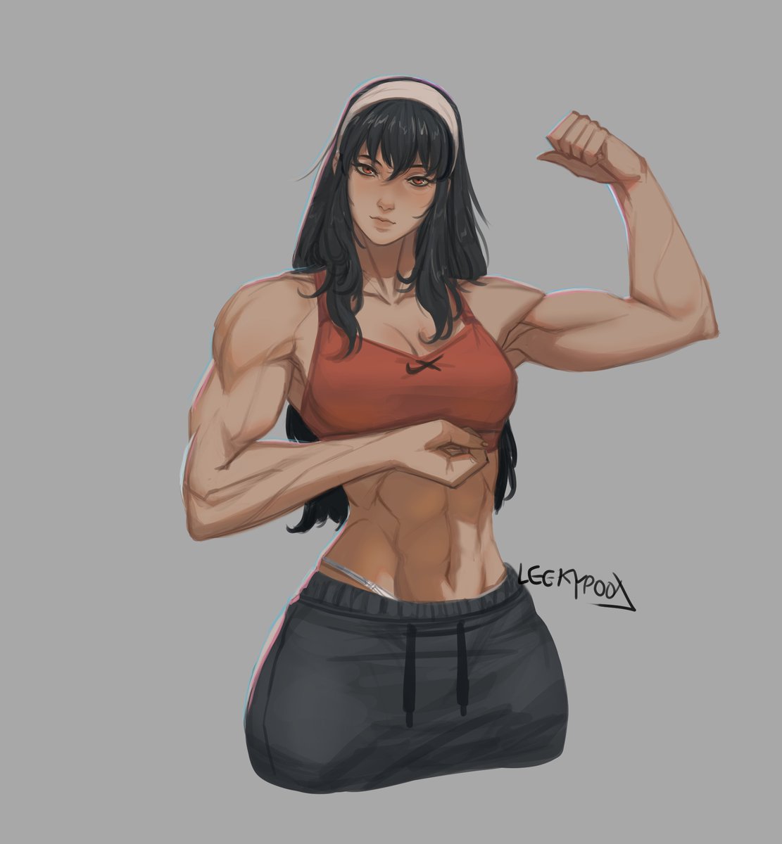 Leekypooart's tweet photo. #arttrober2026

Artgerm 's arttrober drawing challenge day 1: Yor Forger

Giving her the physique she deserves 

Gonna preface by saying that I won't be doing every single day as I got IRL work,comms and other practices to clear 😭 https://t.co/hHFsXf7VR4