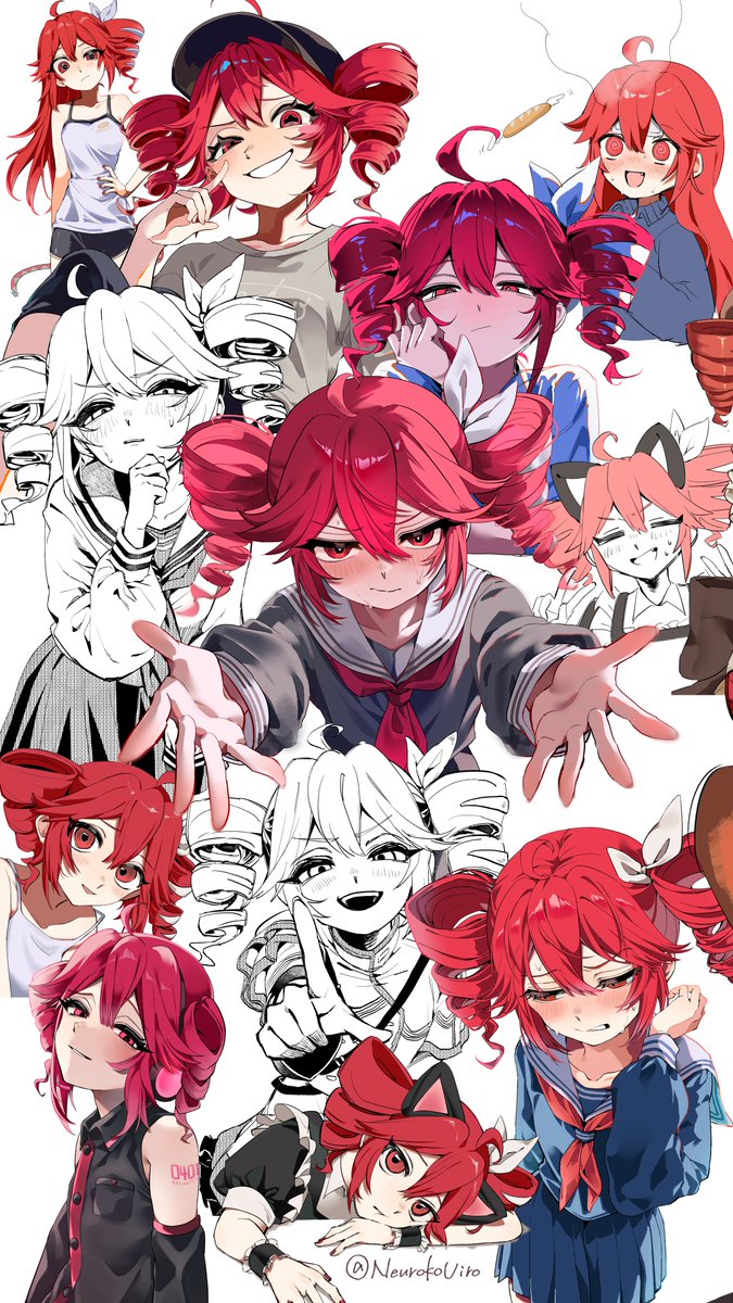 NeurokoUiro's tweet photo. #今月描いた絵を晒そう #重音テト
初投稿から1ヶ月であまりに多くの人に見つけてもらい、あまりに多くのテトさんを描きました
10月もこのくらい描けるといいなぁ https://t.co/rze4rvkuaP