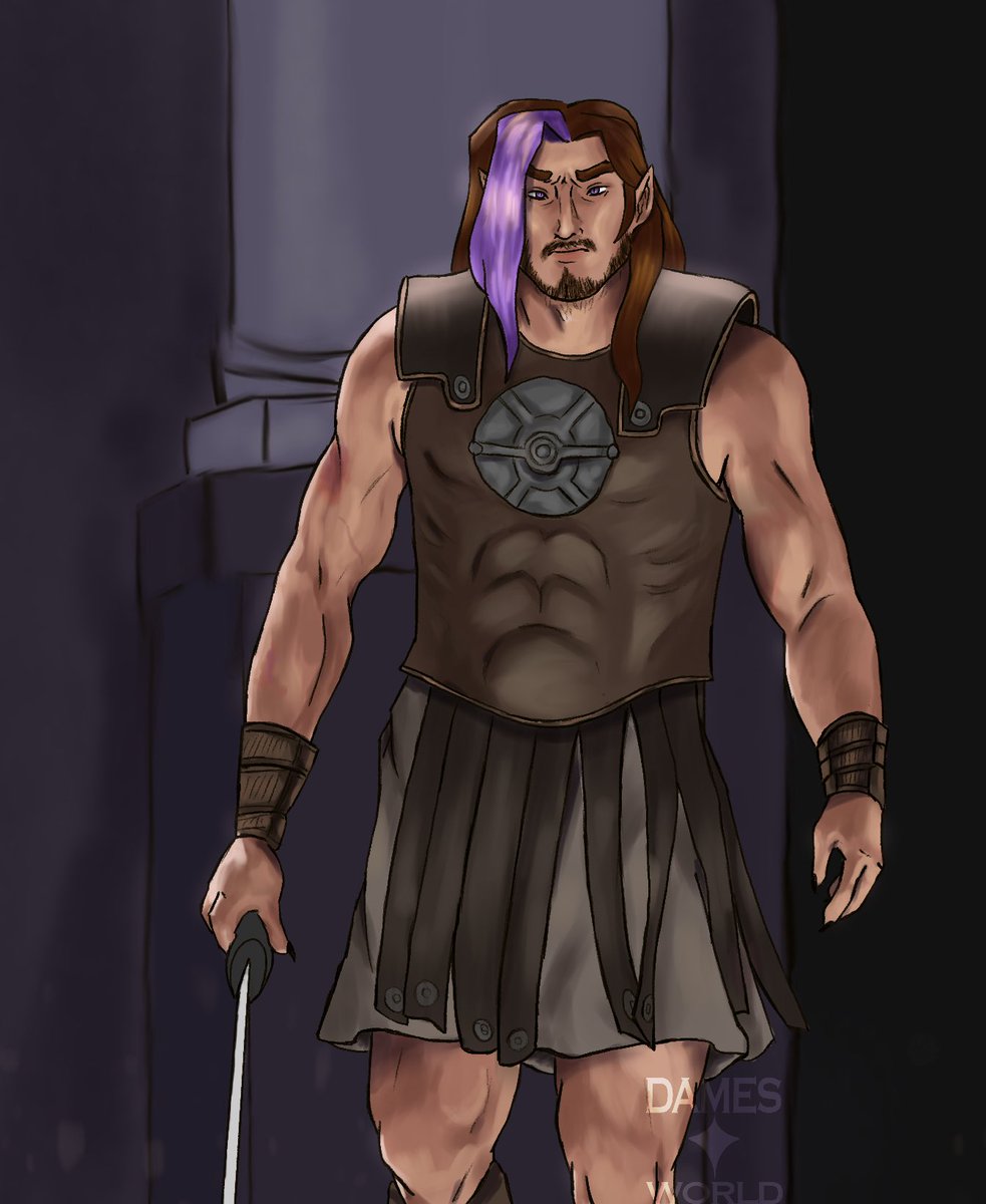dames_world's tweet photo. @sysinacgi Getting back into drawing digitally and posting. I’m Dames, I’m a artist who loves fantasy, all things nerdy and cowboys 😌🙏 https://t.co/IDy0U567fK