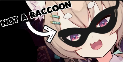 Artigeb's tweet photo. I heard it was raccoon day and it reminded me of a certian someone... Not really sure why, but that Komachi Panko lady has been giving me the raccoon vibes for far too long.
#pankoraccoon #komachipanko https://t.co/eZCbylN8sm