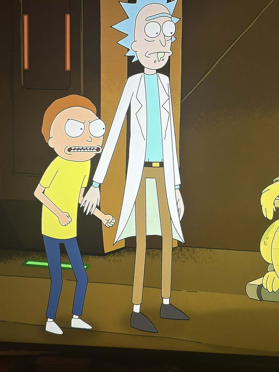 mortysbones's tweet photo. AWHHH LOOK AT RICK HOLDING HIM TO CALM HIM DOWNNNS 😭💙🩷 https://t.co/QrPvzwRy7A