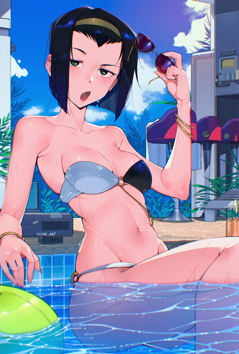 cesar_art456's tweet photo. My beloved Faye valentine from cowboy bebop I definitely should try to do more fanarts about her https://t.co/HbFq2VDdsv