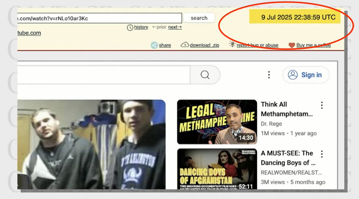 Mini_MinZzZz's tweet photo. Why was this YouTube link of Candace’s video archived on the very day Bibi visits D.C.?

Why was this MySpace link archived the very day Charlie was with Bill Ackman - where the phone call with Bibi and Charlie also took place?

Candace just added another data point to the timeline.