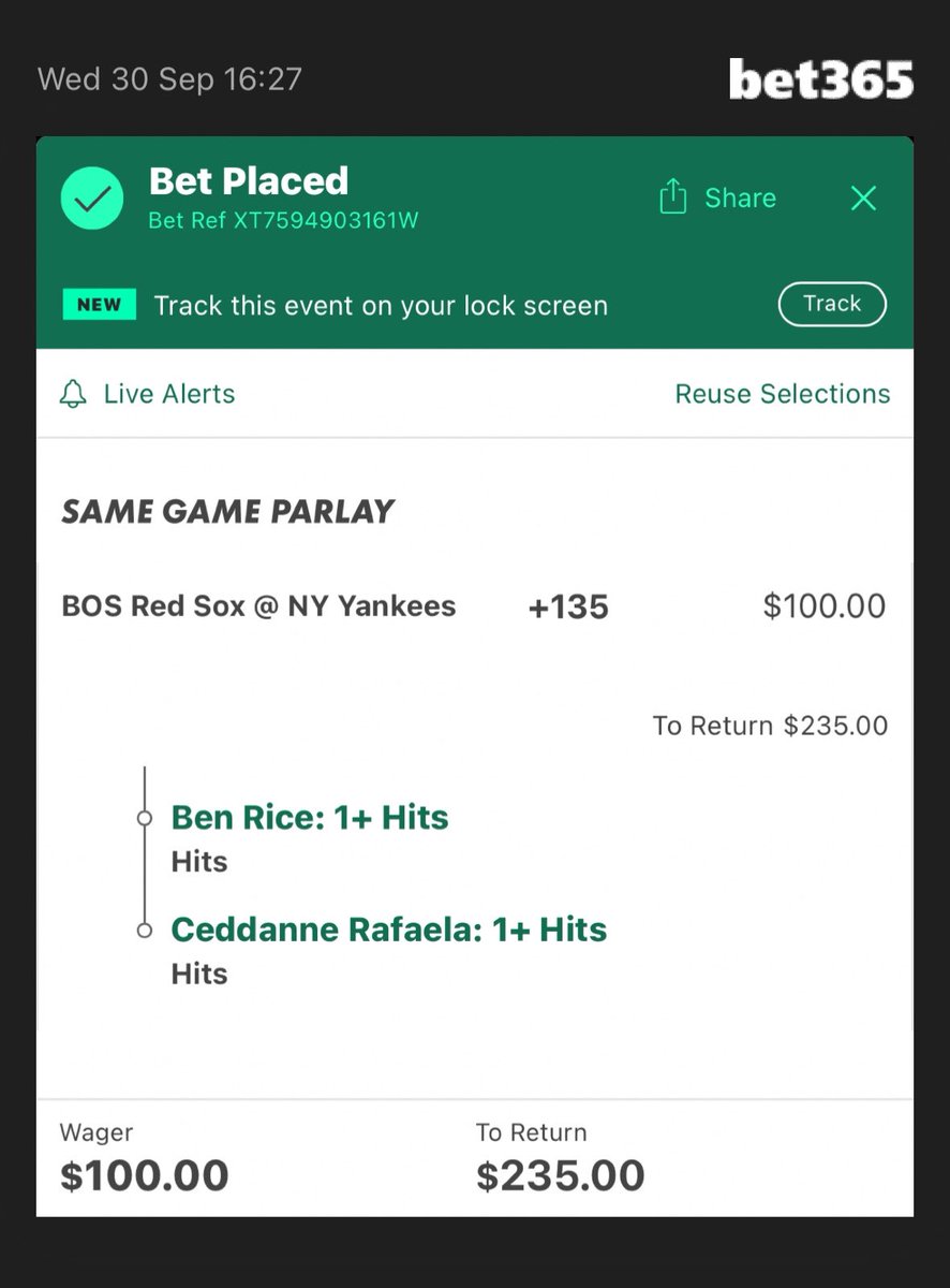 BetWithC_'s tweet photo. We are laddering to 100k.
Play 1. https://t.co/yyCSYqOQkp