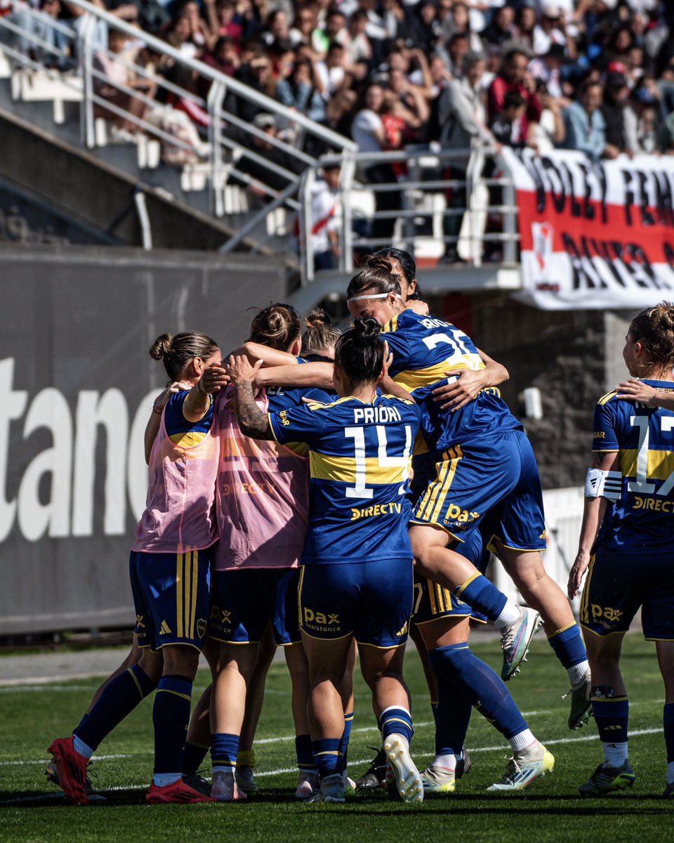 BocaJrsFutFem's tweet photo. El superclásico se fue para La Boca 😎🇸🇪 https://t.co/0oi0HjzQkE