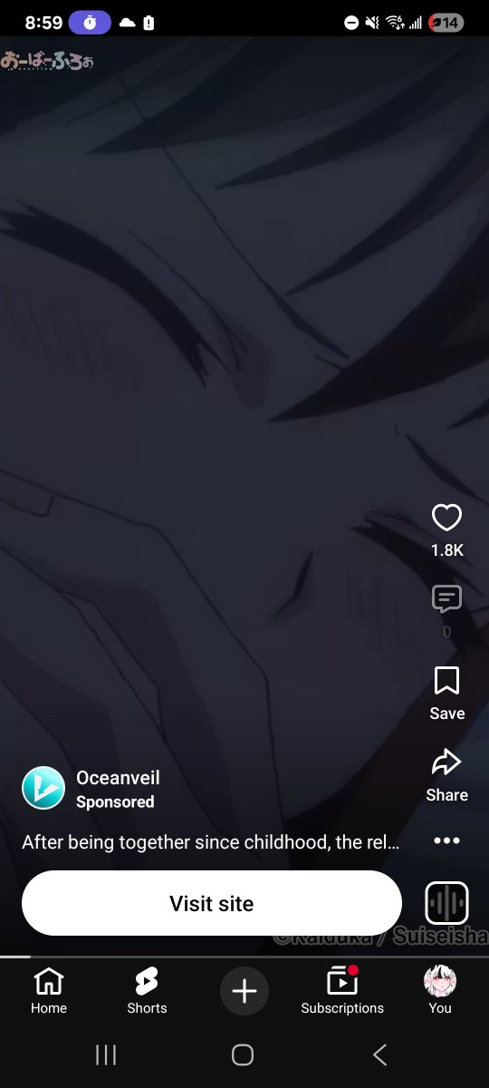 UmisagiVT's tweet photo. @YouTube WHY THE FUCK am I getting a #overflow ad on YOUTUBE?????? https://t.co/BkBC2T6TZm