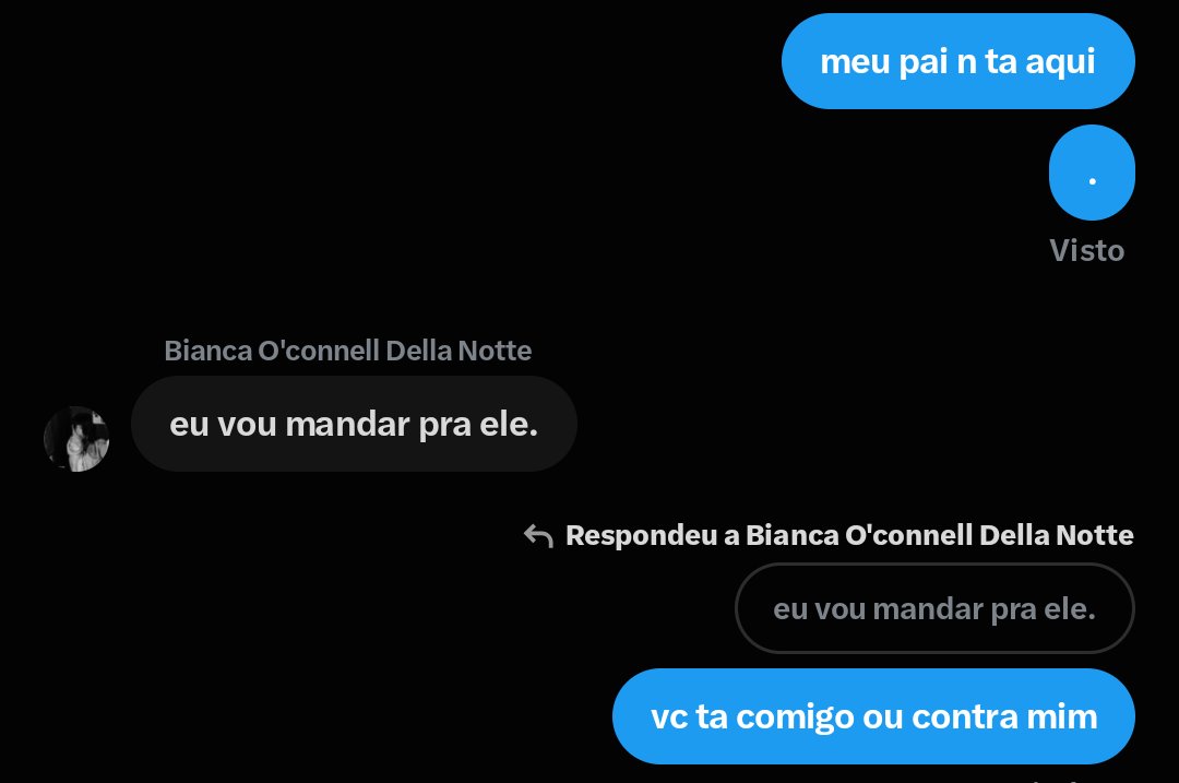 athenamorango's tweet photo. vc ta comigo ou contra mim bianca https://t.co/ZFSHIymNKy