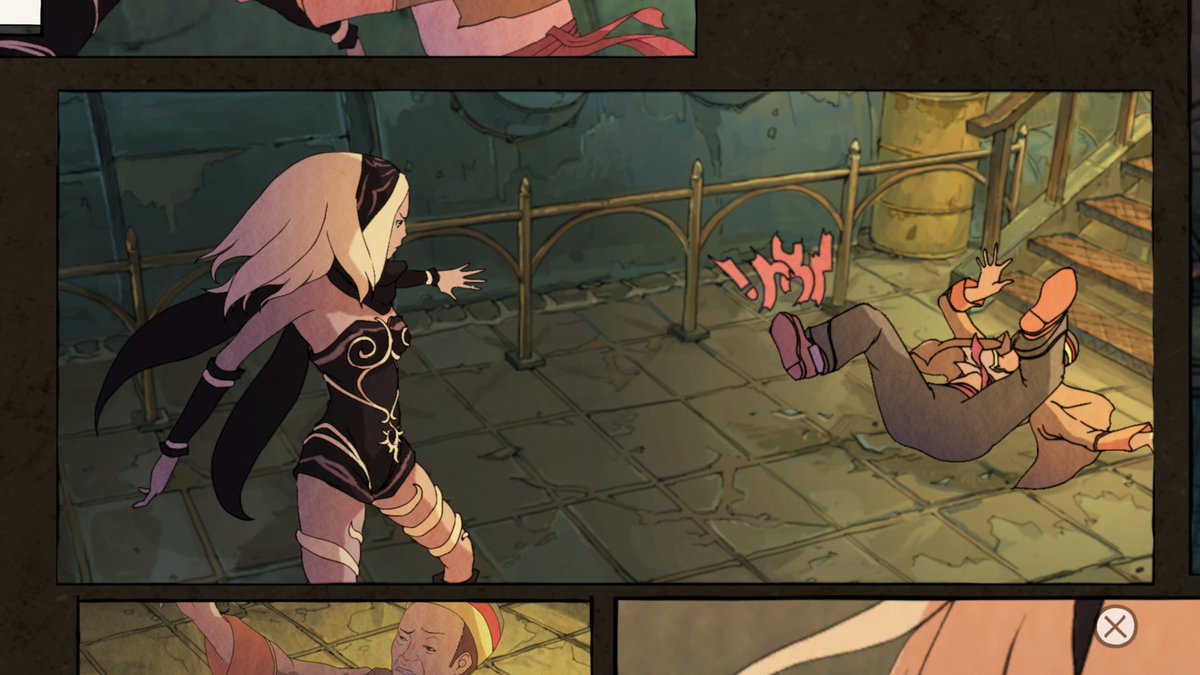 TressaNumberone's tweet photo. #GravityRush
I can't believe I never played this game!
It's awesome!!
Plus I love this comic book cutscence! โค๏ธ https://t.co/NwCglped0O